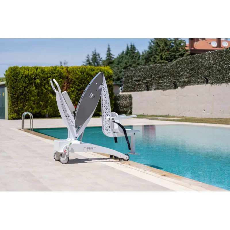 Siège ascenceur PMR de piscine mobile - MobiAccessPool