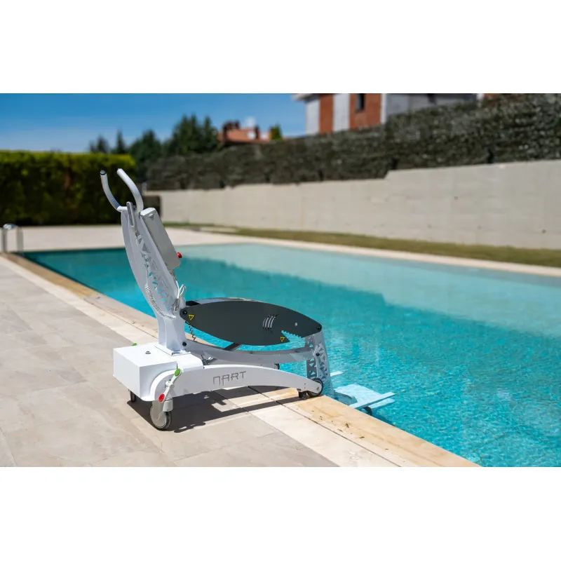 Siège ascenceur PMR de piscine mobile - MobiAccessPool