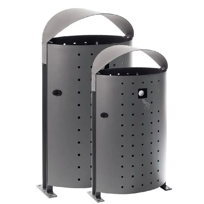 Corbeille de ville avec cendrier Dara - Benito PA694SMO