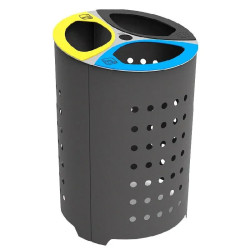 Corbeille de tri sélectif d'extérieur Benito Doria PA686