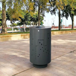 Poubelle Mid personnalisable pour extérieur