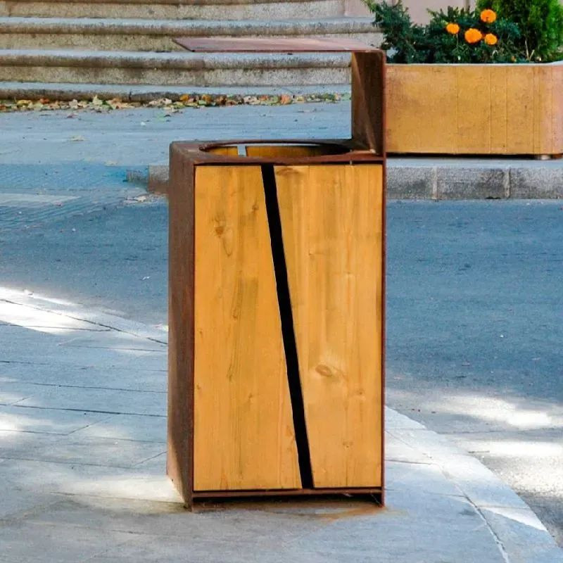 Corbeille de ville design Tor - Benito PA619