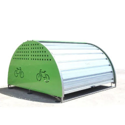 Abri et support vélos 5 places tout en un - PK