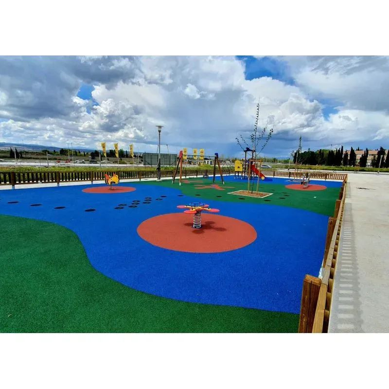 Balançoire circulaire à bascule 4 places Benito Flop