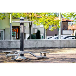 Body Tripode pour fitness d'extérieur - Waist