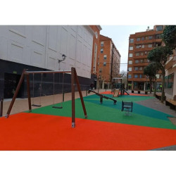 Pack aire de jeux 3 modules - Benito Area Reb 60 m²