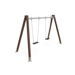 Pack aire de jeux 3 structures - Area Basic 45 m²