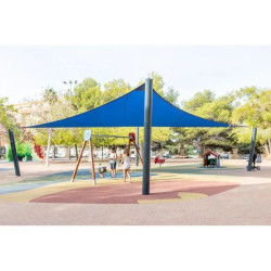 Toile d'ombrage pour espaces ouverts - Triangular 20m²
