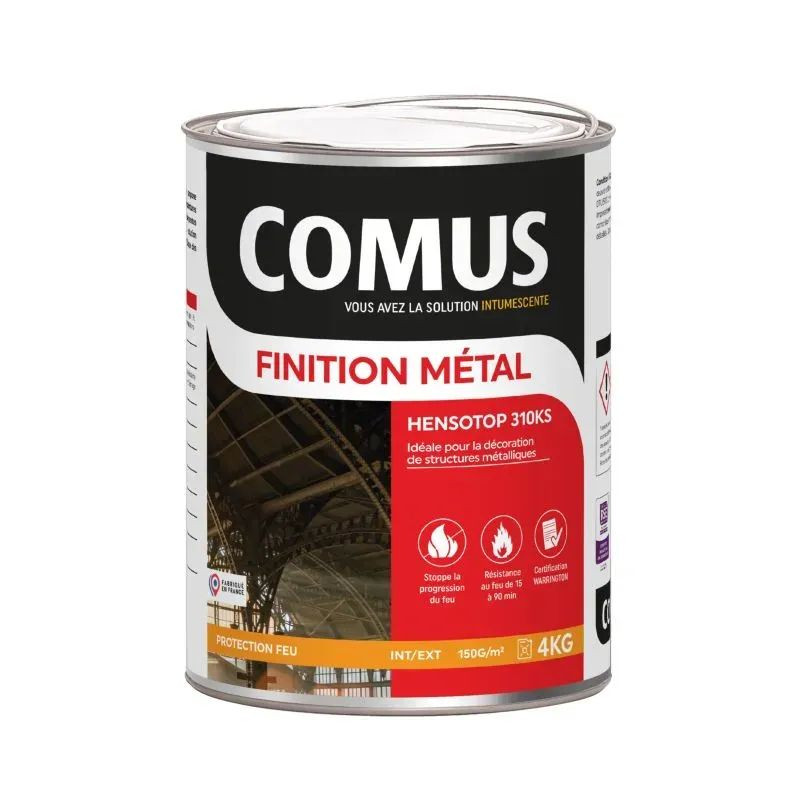 Finition pour peinture intumescente fer - Comus Hensotop 84 F.310 KS