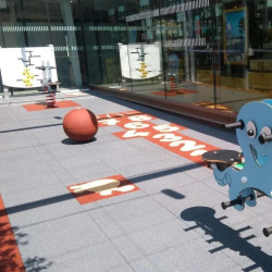 Dalle amortissante Hexdalle XE Ludique - 50x50 cm