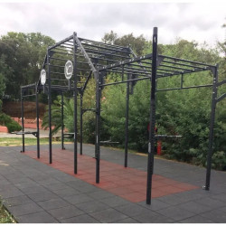 Dalle Hexdalle XE HA Haltero pour parcours sportif extérieur