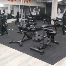 Dalle amortissante anti feu d'intérieur - Salle de sport, cross-fit