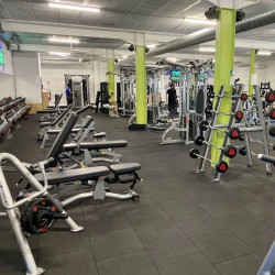 Dalle amortissante anti feu d'intérieur - Salle de sport, cross-fit