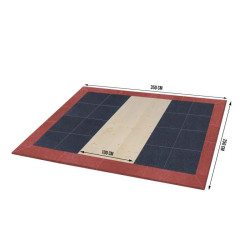 Plateau haltéro et fitness anti feu Hexdalle Hexlift 8.75m² ou 6.25m²