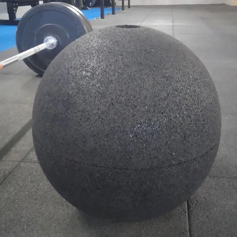 Boule fitness 40, 50, 60, 70 kg Hexdalle Hexball Atlas Gum caoutchouc