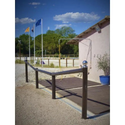 Hexdalle XE DJP - Sol pour box à chevaux en caoutchouc