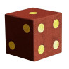 Hexdalle Dice - Dé géant en caoutchouc pour aire de jeux