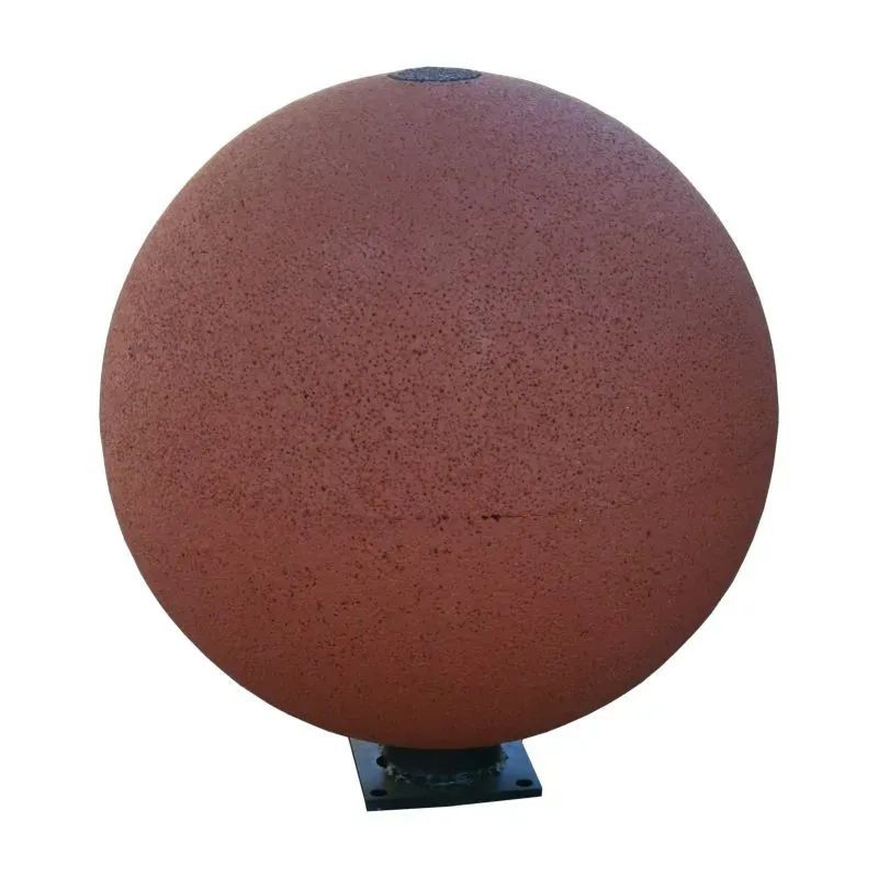 Hexdalle boule d'équilibre 43 cm en caoutchouc pour aire de jeux
