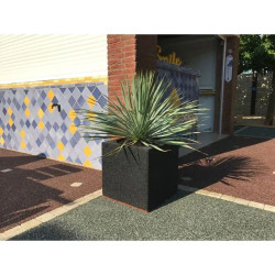 Hexcube Hexdalle - Jardinière ou Tabouret suivant pose choisie