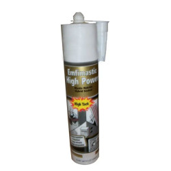 Colle mastic High Tack 290 ml pour profilés Hexdalle