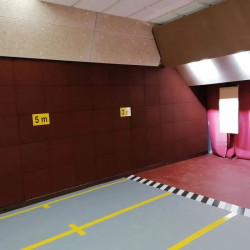 Dalle de mur anti ricochet pour stand de tir - Hexdalle