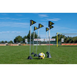 Lot de 6 batons d'agilité LED