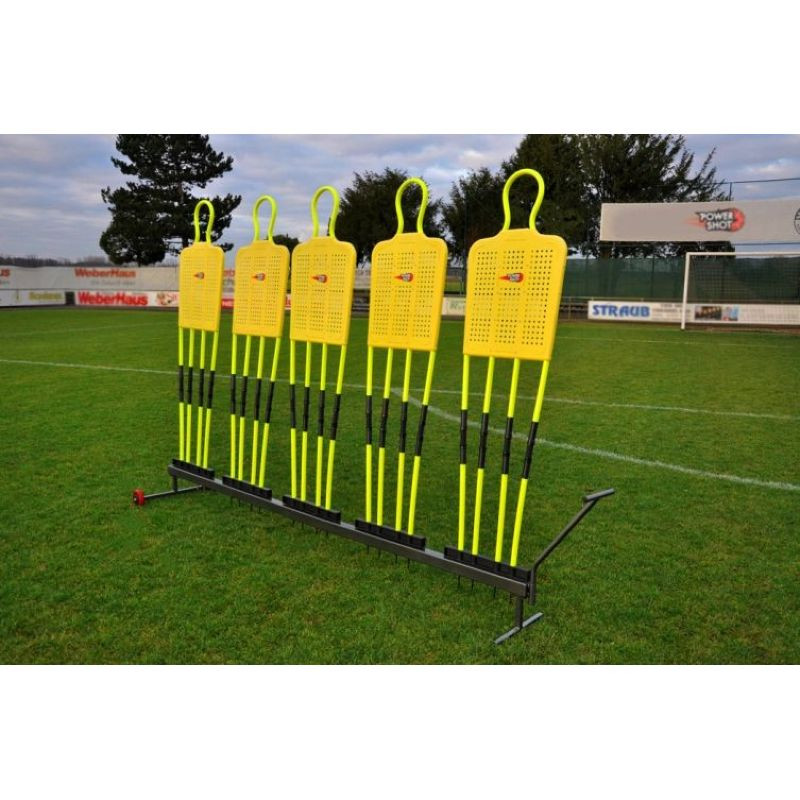 Transporteur de mannequin d'entrainement foot