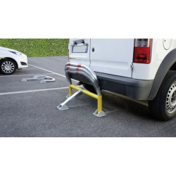 Arceau de parking rabattable avec amortisseurs de chocs Stopcrash
