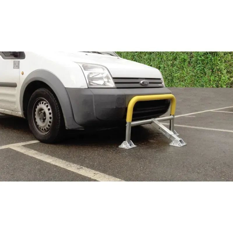 Arceau de parking rabbatable en polyuréthane à mémoire de forme Stopush