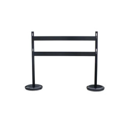 Kit 2 poteaux de délimitation avec 2 barrières