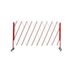 Barrière extensible 3.20 m sur roulettes
