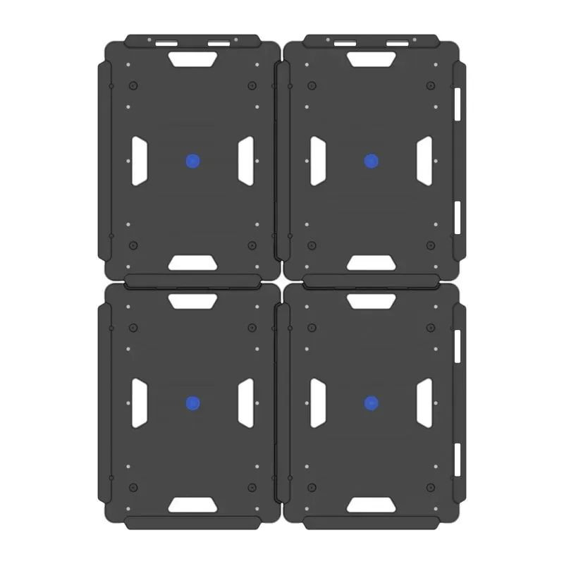 Plateau de transport avec roues repliables - RP602