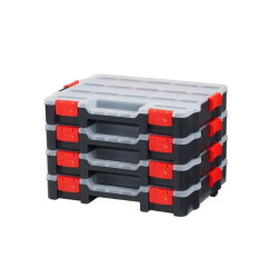 Mallette compartimentée avec rangement amovibles - Vendu par lot