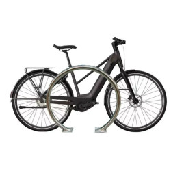 Appui-vélo rond inox 304 - Velinox