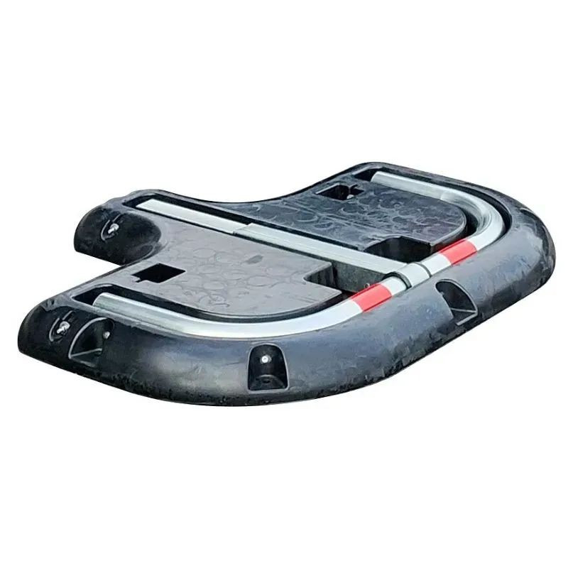 Viso Stopshape01 - Arceau parking + stucture de protection caoutchouc