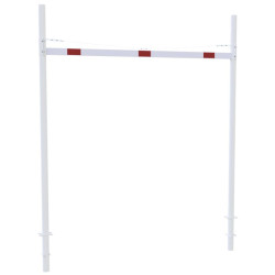 Portique limitation de hauteur réglable