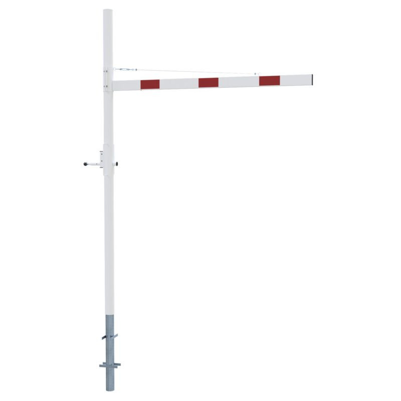 Demi-portique pivotant limitation de hauteur réglable