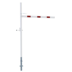 Demi-portique pivotant limitation de hauteur réglable