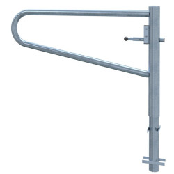 Barrière pivotante trombone