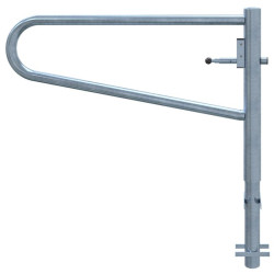 Barrière pivotante trombone