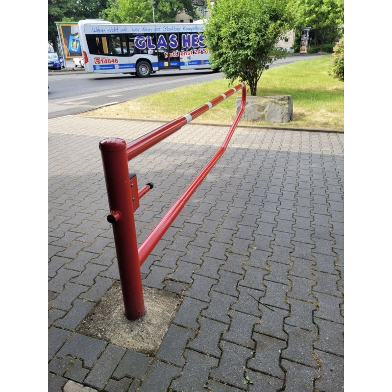 Barrière pivotante trombone