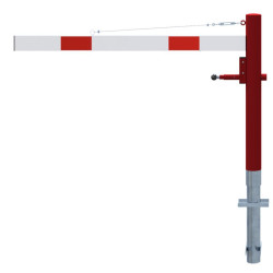 Barrière tournante aluminium