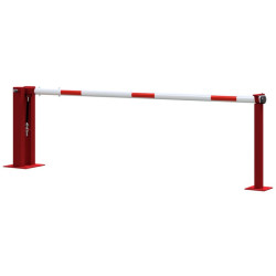 Barrière levante à vérin pneumatique