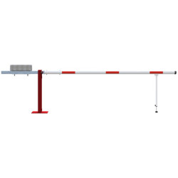 Barrière levante à contrepoids