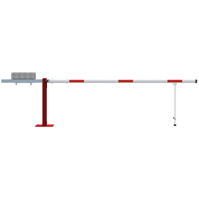 Barrière levante à contrepoids