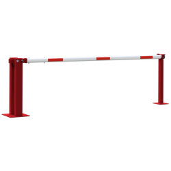 Barrière levante à vérin pneumatique