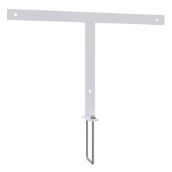 Fixation panneau pour portique limiteur de hauteur