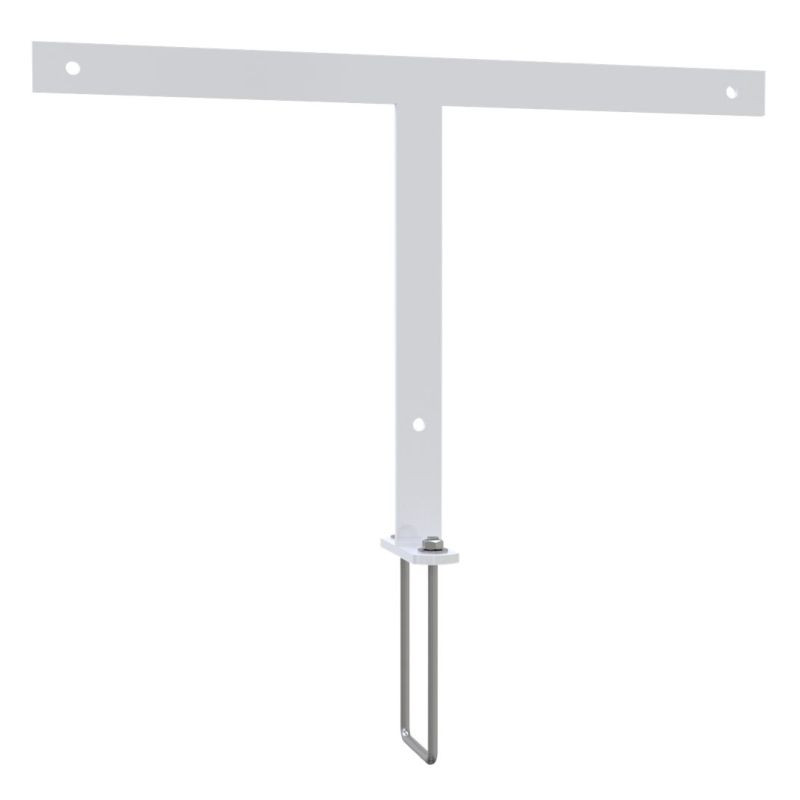 Fixation panneau pour portique limiteur de hauteur