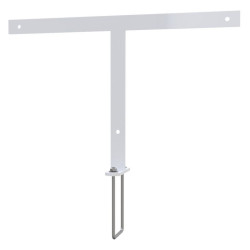 Fixation panneau pour portique limiteur de hauteur