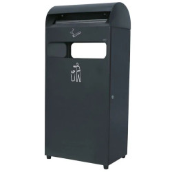 Poubelle cendrier grande contenance